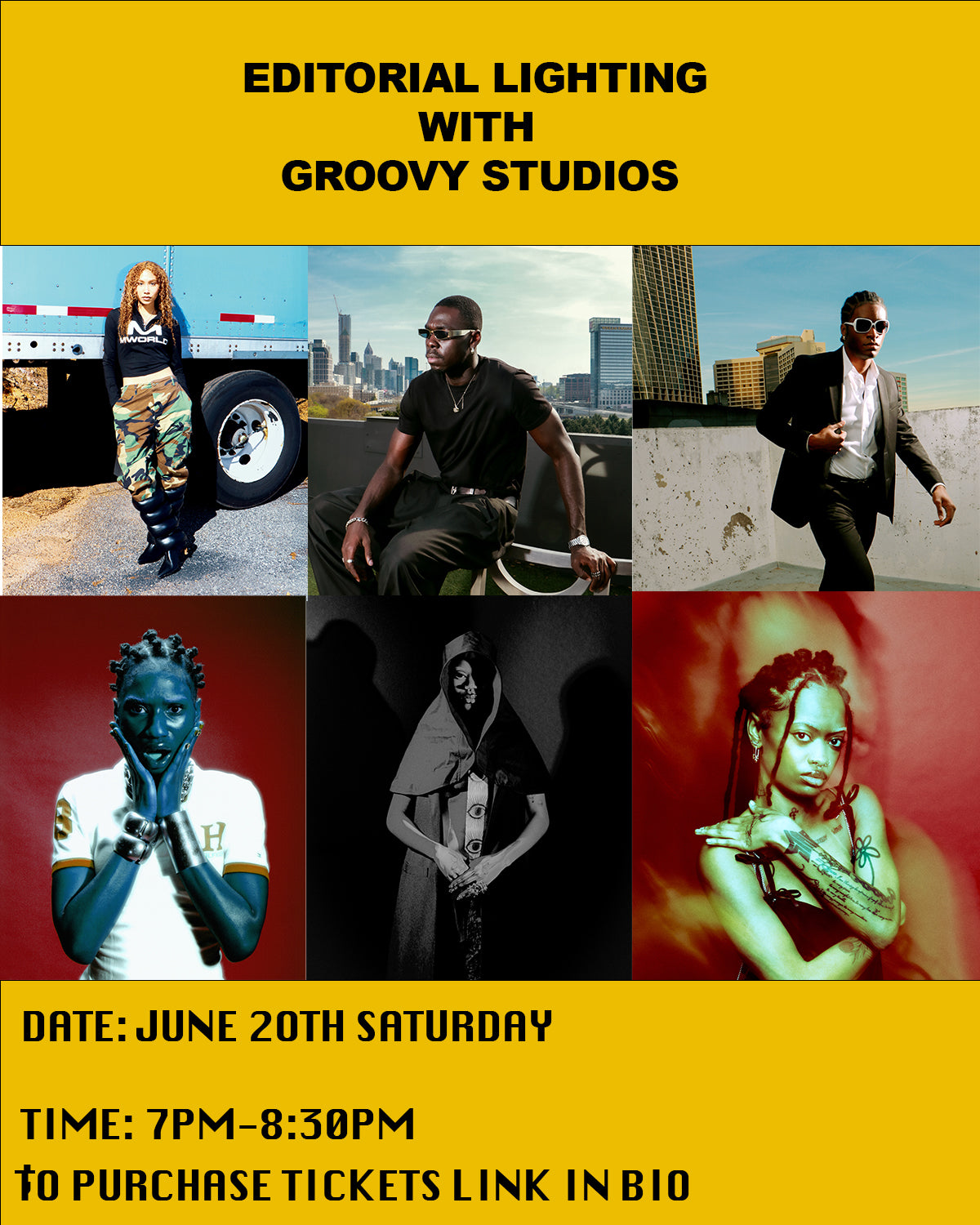 Editorial Lighting with Groovy Studios